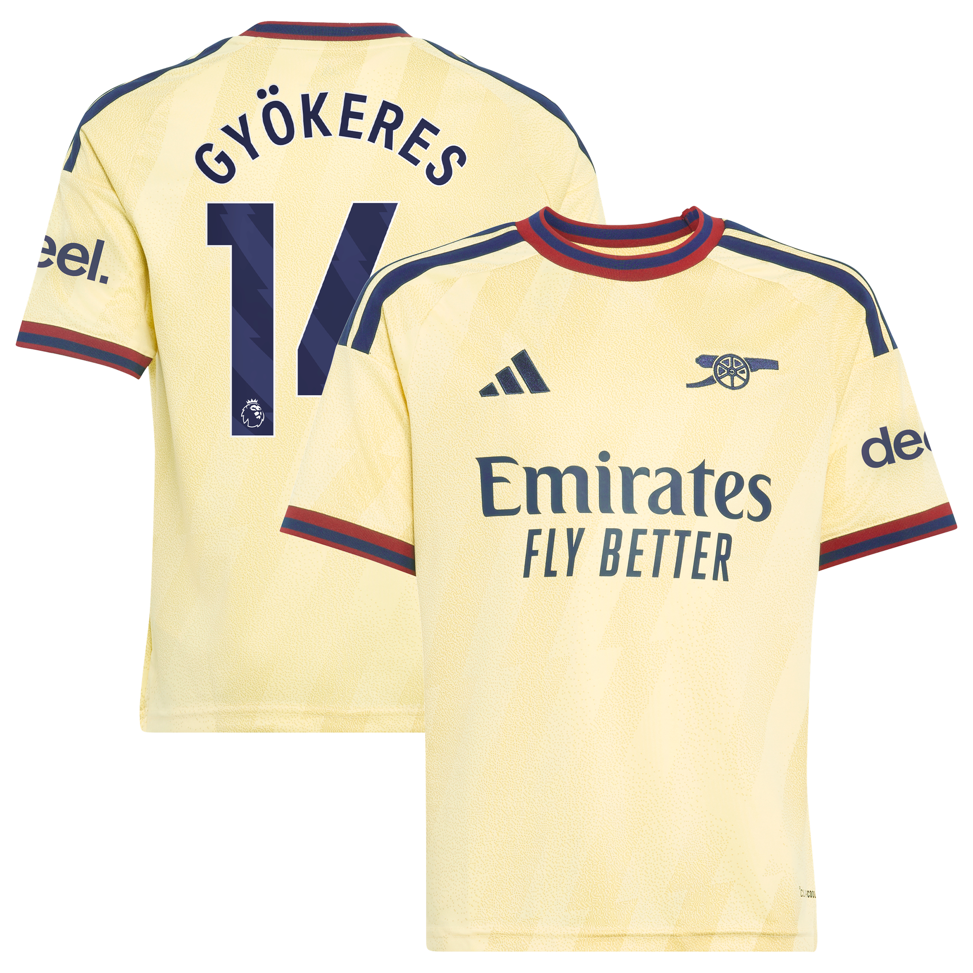 Arsenal adidas Third Shirt 2026-27 - Kids with Gyökeres 14 printing