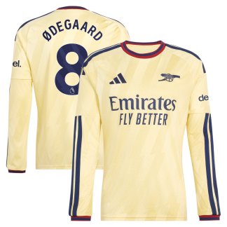 Arsenal adidas Third Shirt 2026-27 - Long Sleeve with Ødegaard 8 printing