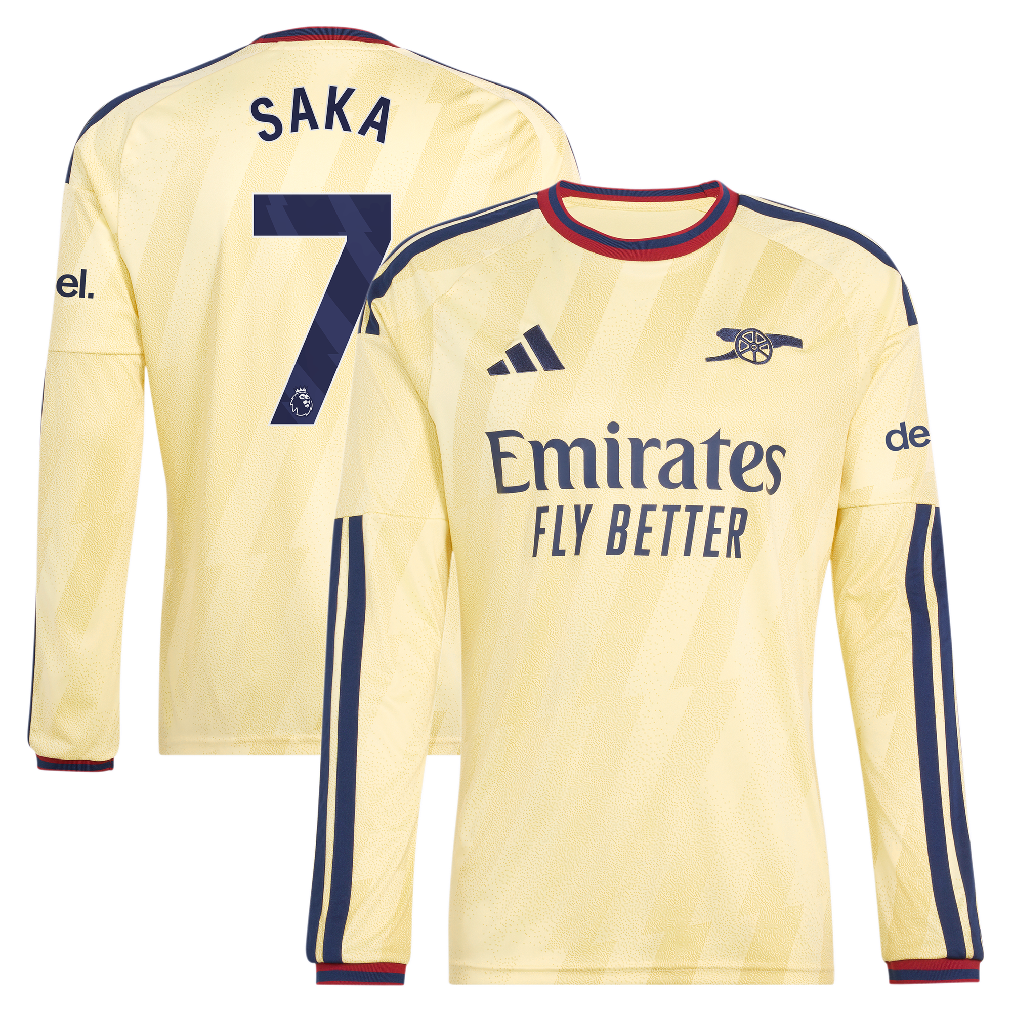Arsenal adidas Third Shirt 2026-27 - Long Sleeve with Saka 7 printing