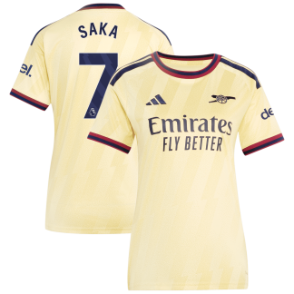Arsenal adidas Third Shirt 2026-27 - Womens with Saka 7 printing